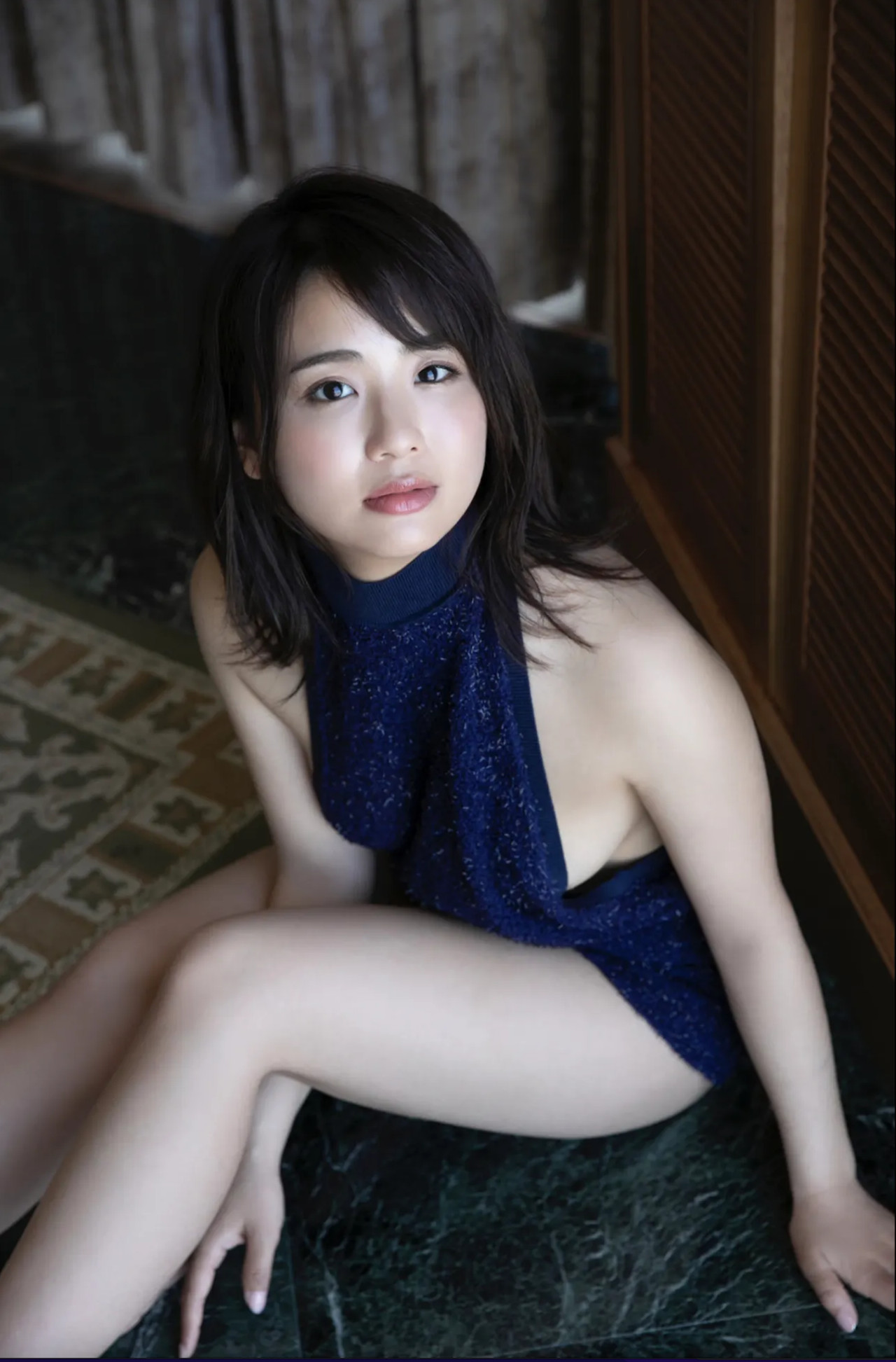 Natsumi Hirajima 平嶋夏海, ＦＲＩＤＡＹデジタル写真集 「甘い密会－ベッドの上で－」 Set.02